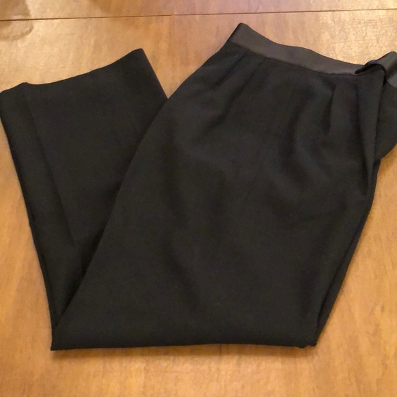 Nolan Miller Black Wool Pants - Picture 1 of 7